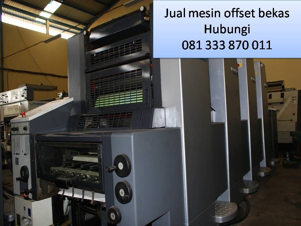 Detail Harga Mesin Offset Undangan Nomer 8