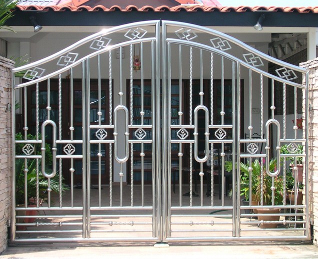 Detail Harga Pagar Rumah Stainless Steel Nomer 11