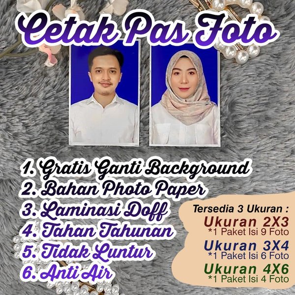 Detail Harga Pas Foto 4x6 Nomer 34