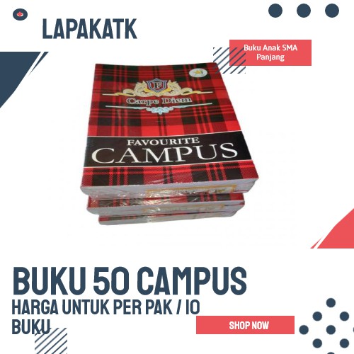 Detail Harga Pasaran Buku Tulis Campus Nomer 52