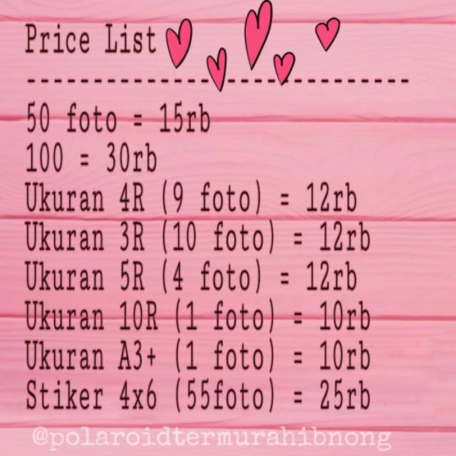 Detail Harga Polaroid Foto Nomer 10