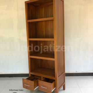 Detail Harga Rak Buku Kayu Nomer 25