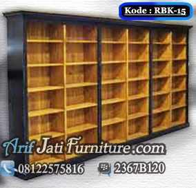 Detail Harga Rak Buku Kayu Perpustakaan Nomer 22