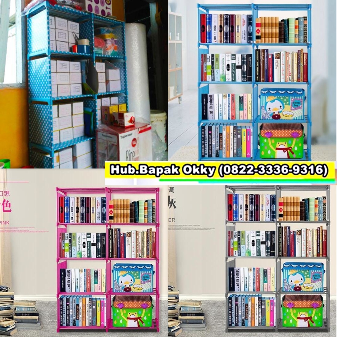 Detail Harga Rak Buku Portable Nomer 28