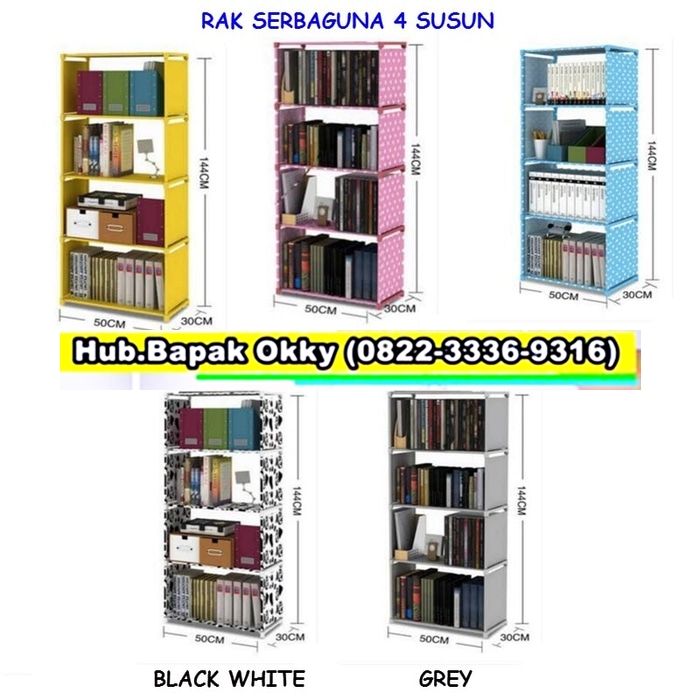 Detail Harga Rak Buku Portable Nomer 34