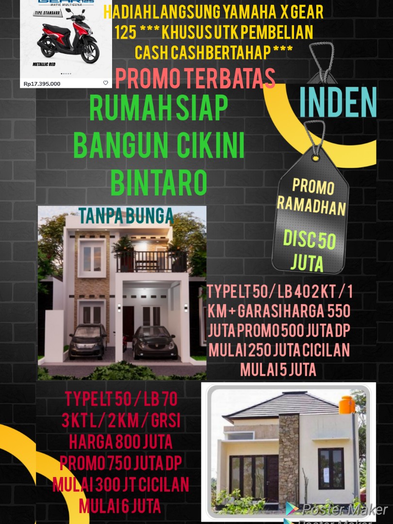 Detail Harga Rumah 200 Jutaan Di Bintaro Nomer 53