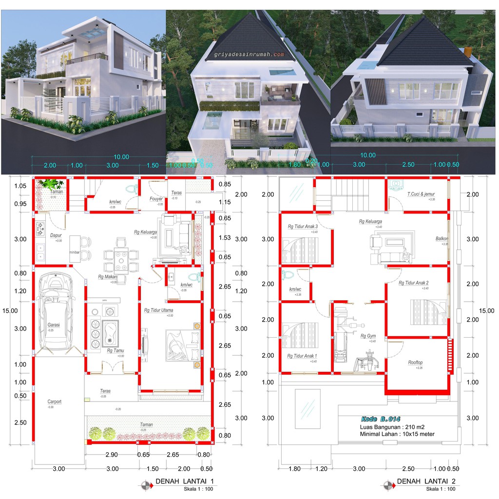 Detail Harga Rumah 4 Kamar Nomer 39