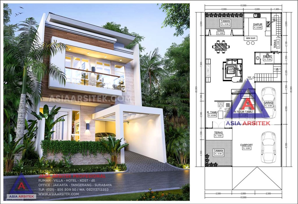 Detail Harga Rumah Minimalis 2 Lantai Di Jakarta Nomer 42