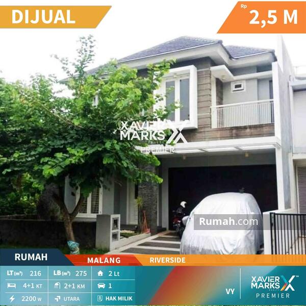 Detail Harga Rumah Riverside Malang Nomer 2