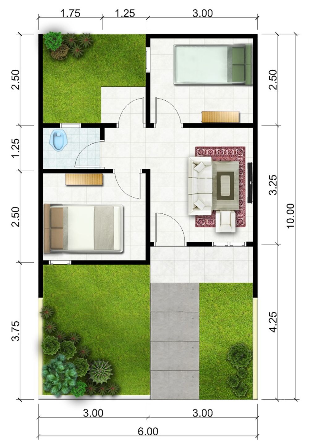 Detail Harga Rumah Taman Kirana Surya Nomer 25