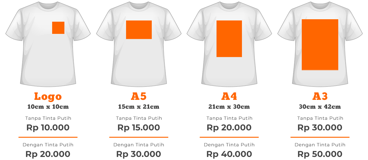 Detail Harga Sablon Tanpa Kaos Nomer 3