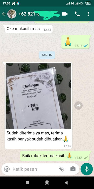 Detail Harga Sablon Undangan Nomer 21