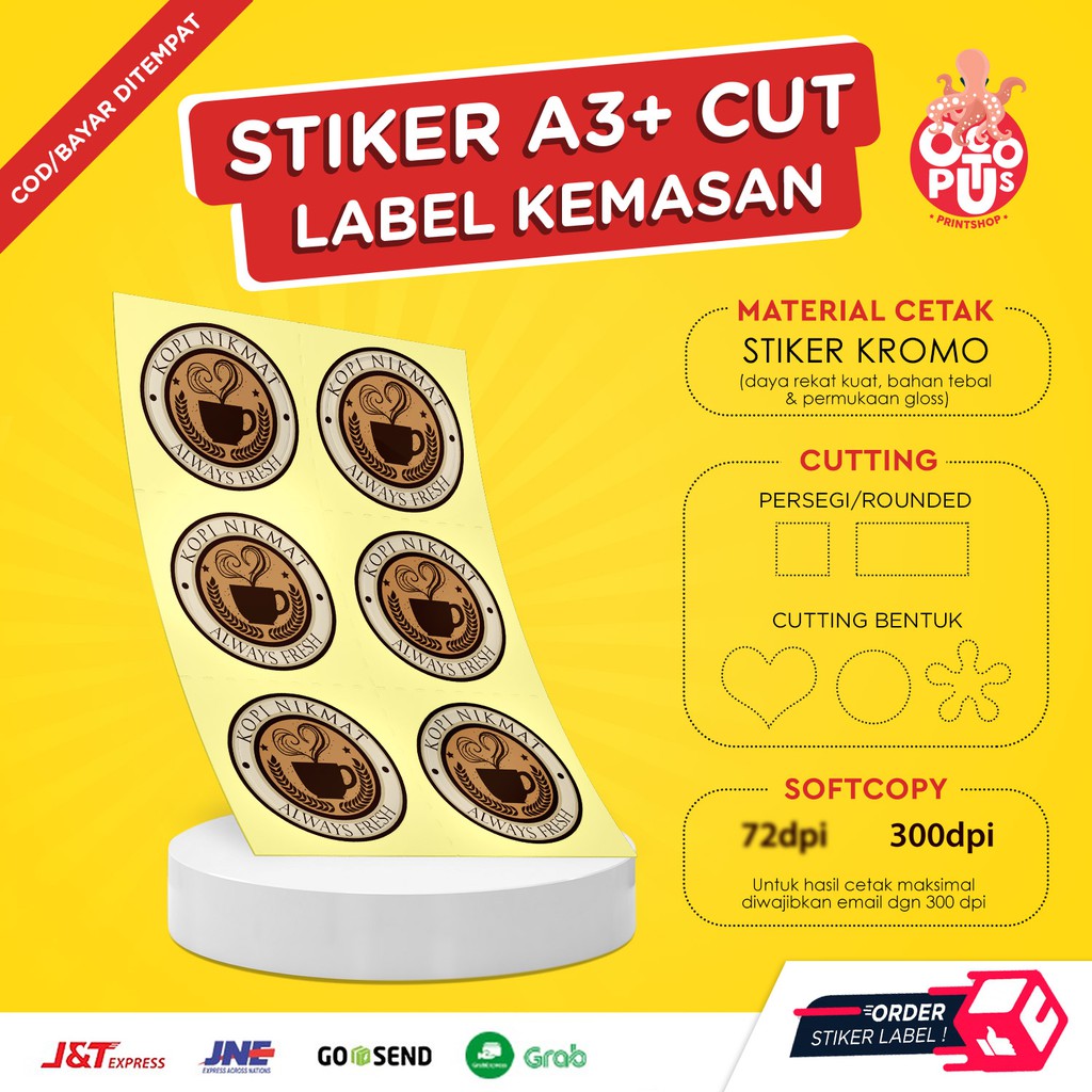 Detail Harga Stiker Label Makanan Nomer 4