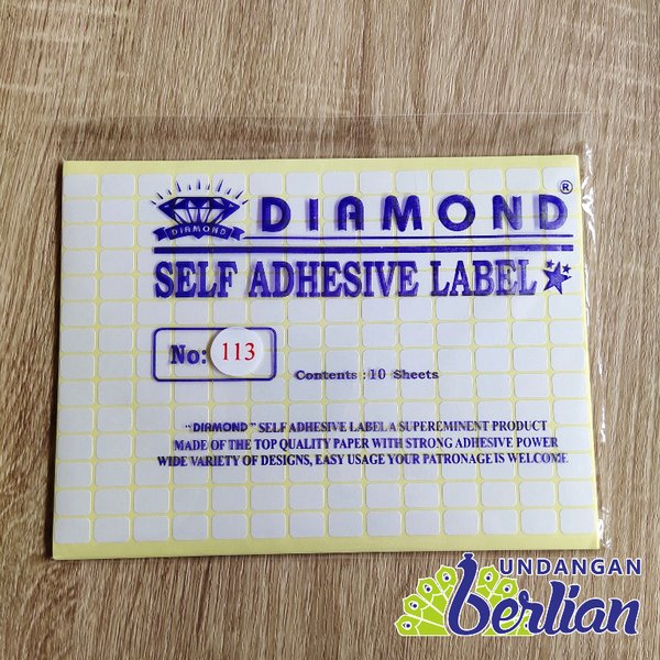 Detail Harga Stiker Nama Undangan Nomer 21