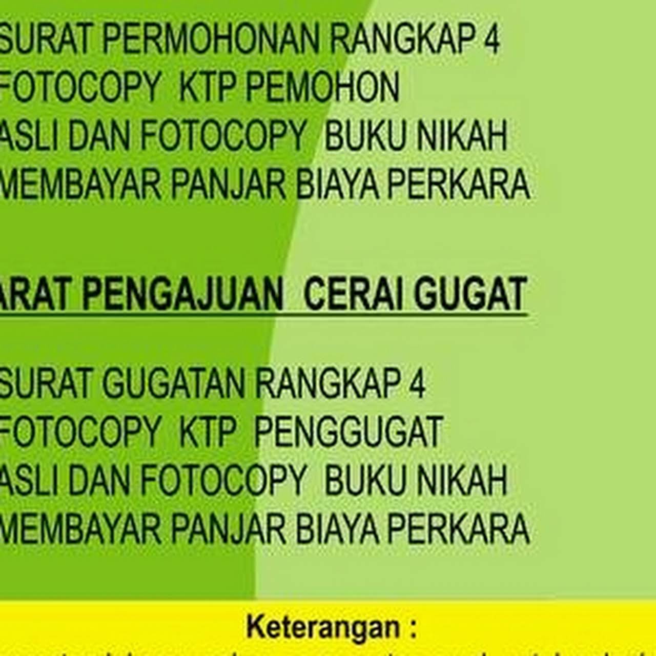 Detail Harga Surat Cerai Nomer 24