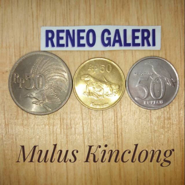 Detail Harga Uang Koin 50 Rupiah Gambar Komodo Nomer 12