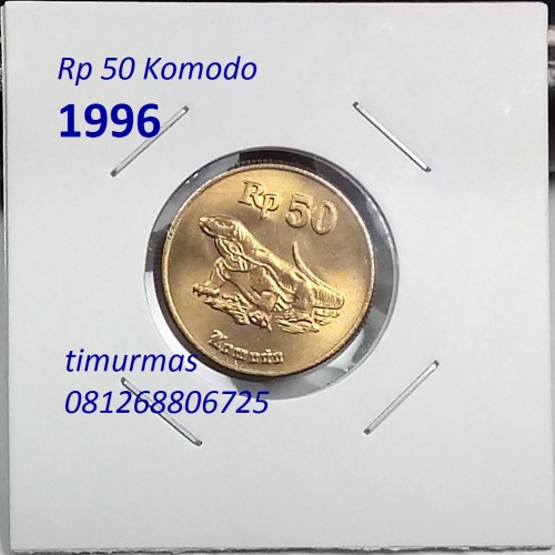 Detail Harga Uang Koin 50 Rupiah Gambar Komodo Nomer 24