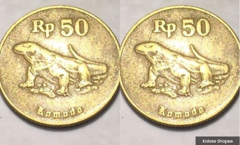 Detail Harga Uang Koin 50 Rupiah Gambar Komodo Nomer 34