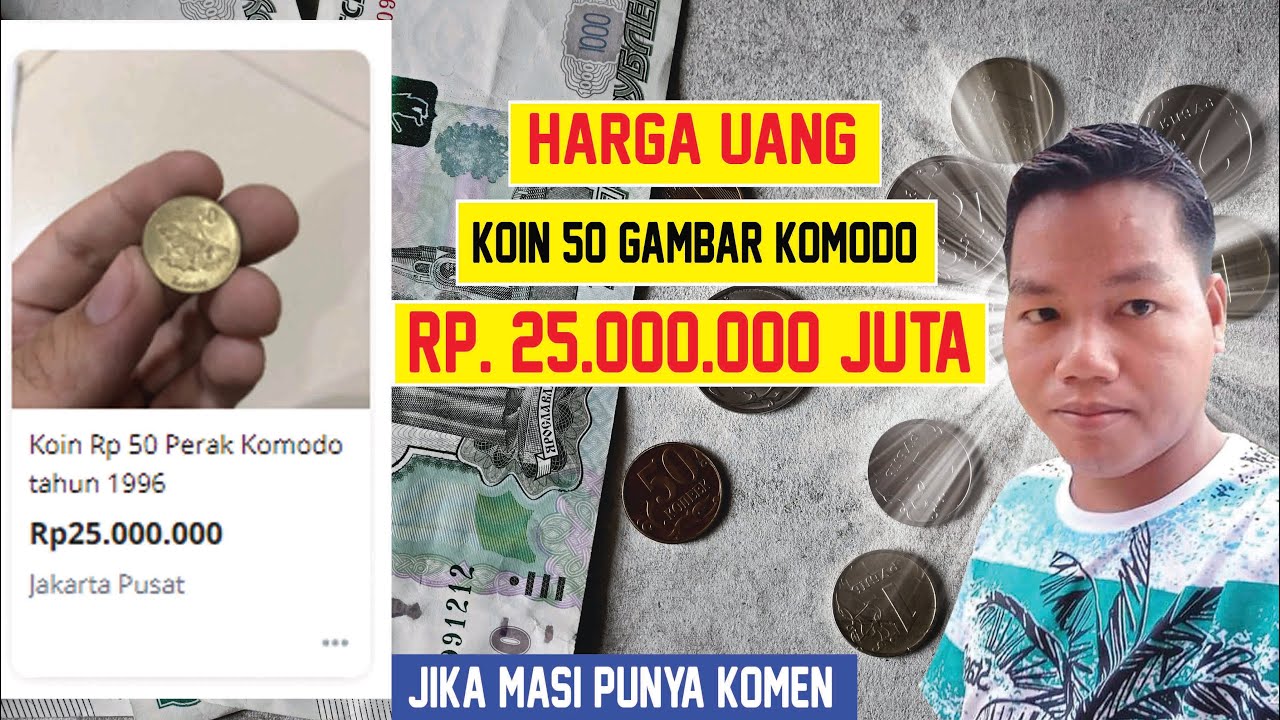 Detail Harga Uang Koin 50 Rupiah Gambar Komodo Nomer 44