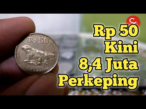 Detail Harga Uang Koin 50 Rupiah Gambar Komodo Nomer 6