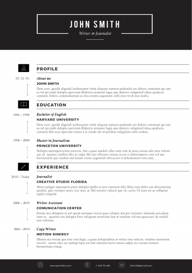 Detail Harvard Resume Template Nomer 45