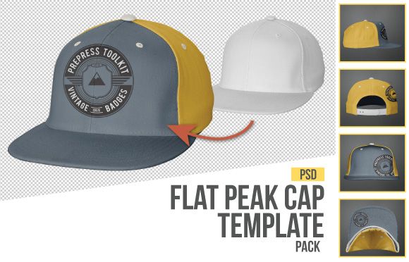 Detail Hat Photoshop Template Nomer 13