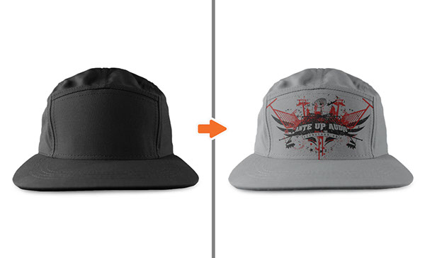 Detail Hat Photoshop Template Nomer 24