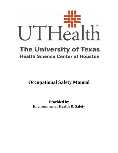 Detail Health And Safety Manual Template Free Nomer 42