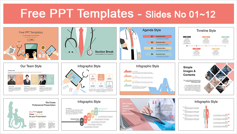 Detail Health Slides Template Nomer 12