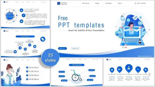 Detail Health Slides Template Nomer 13