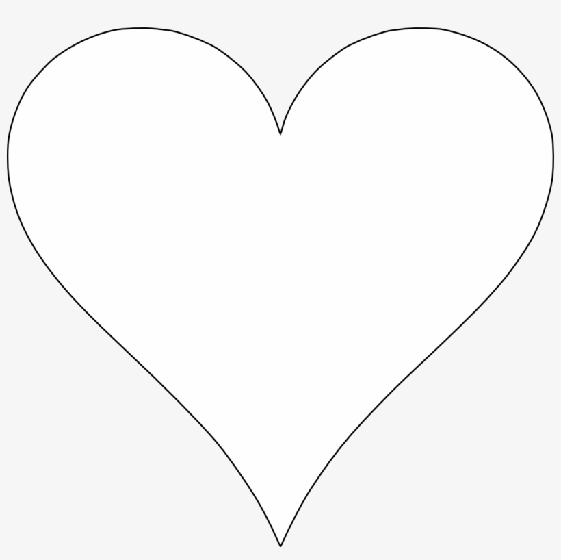 Detail Heart Template Png Nomer 2