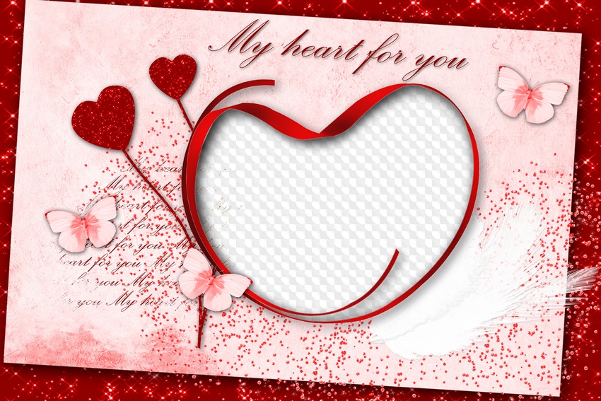 Detail Heart Template Png Nomer 32