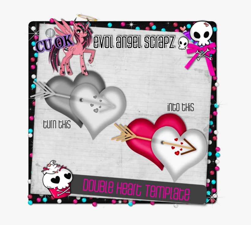 Detail Heart Template Png Nomer 39