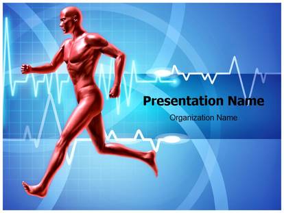 Detail Heartbeat Powerpoint Template Free Nomer 22