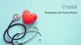 Detail Heartbeat Powerpoint Template Free Nomer 30