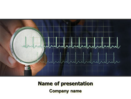 Detail Heartbeat Powerpoint Template Free Nomer 35