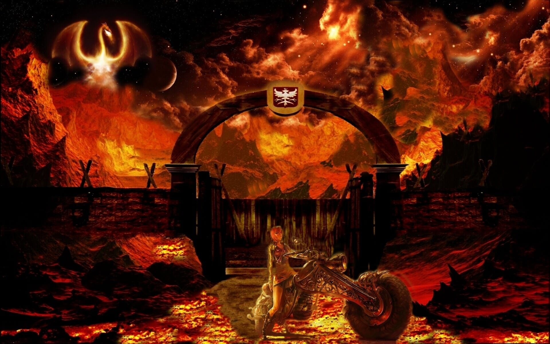 Detail Hell Wallpaper Hd Nomer 6