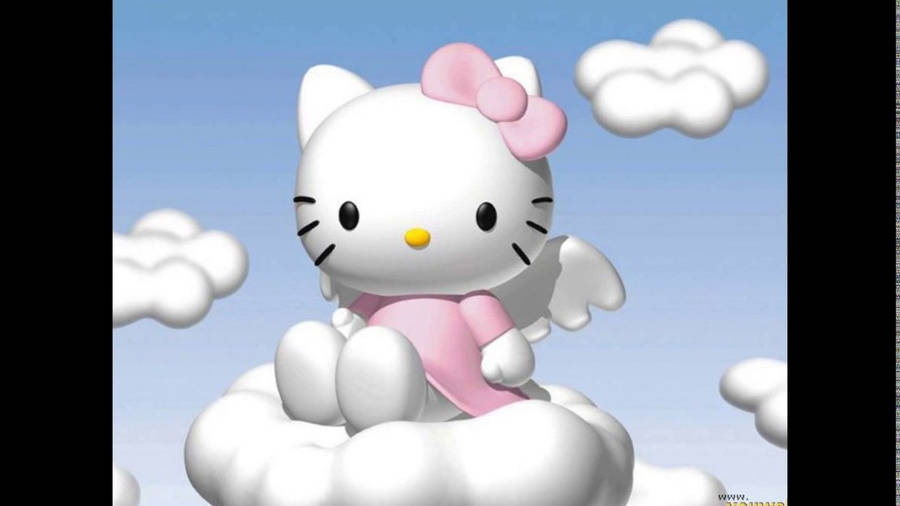 Detail Hello Kitty 3d Wallpaper Nomer 3