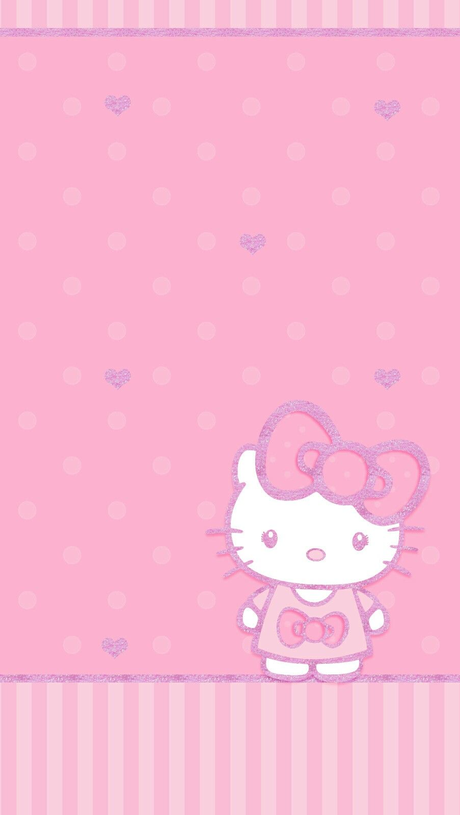 Detail Hello Kitty Background Pink Nomer 24