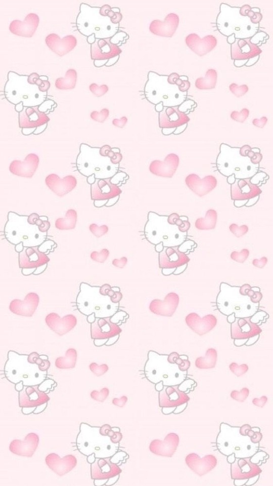 Detail Hello Kitty Background Pink Nomer 45