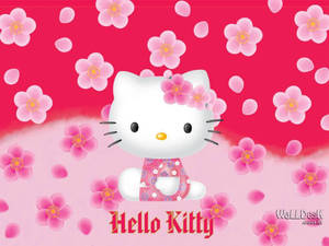 Detail Hello Kitty Background Pink Nomer 48