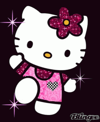 Hello Kitty Bergerak Gif - KibrisPDR