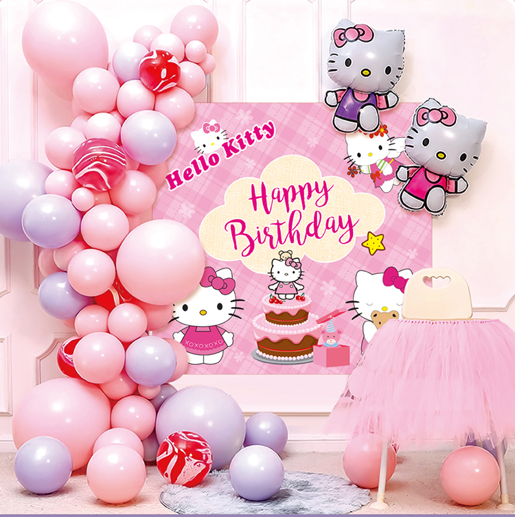 Detail Hello Kitty Birthday Background Nomer 17