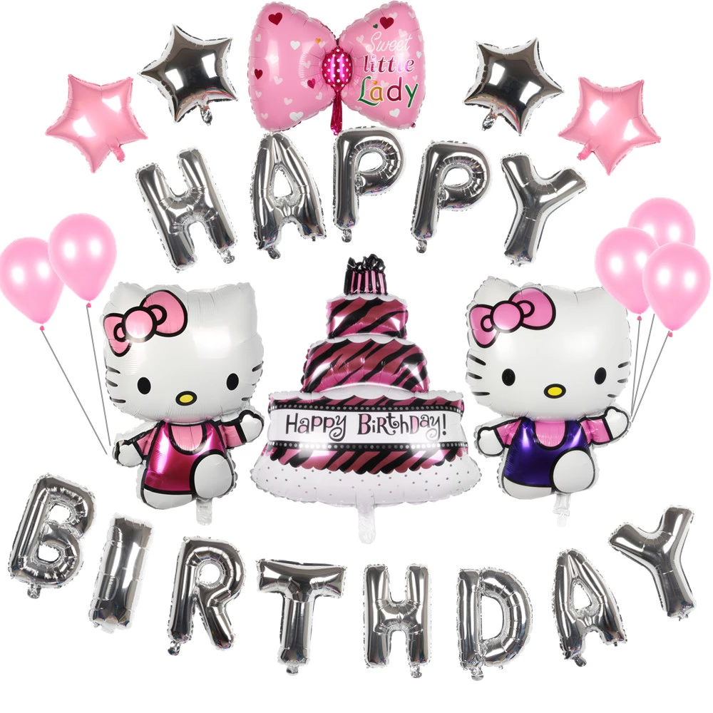 Detail Hello Kitty Birthday Background Nomer 42
