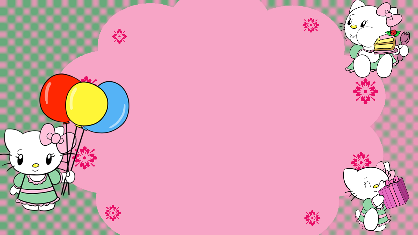 Detail Hello Kitty Birthday Background Nomer 43