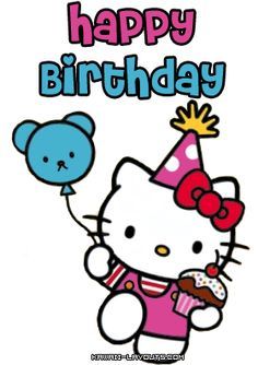 Detail Hello Kitty Birthday Png Nomer 28