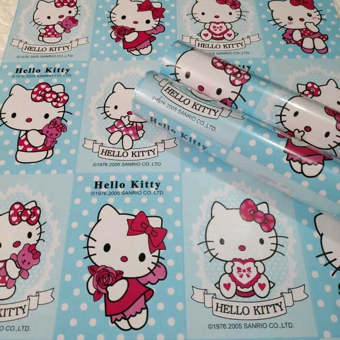 Detail Hello Kitty Biru Nomer 11