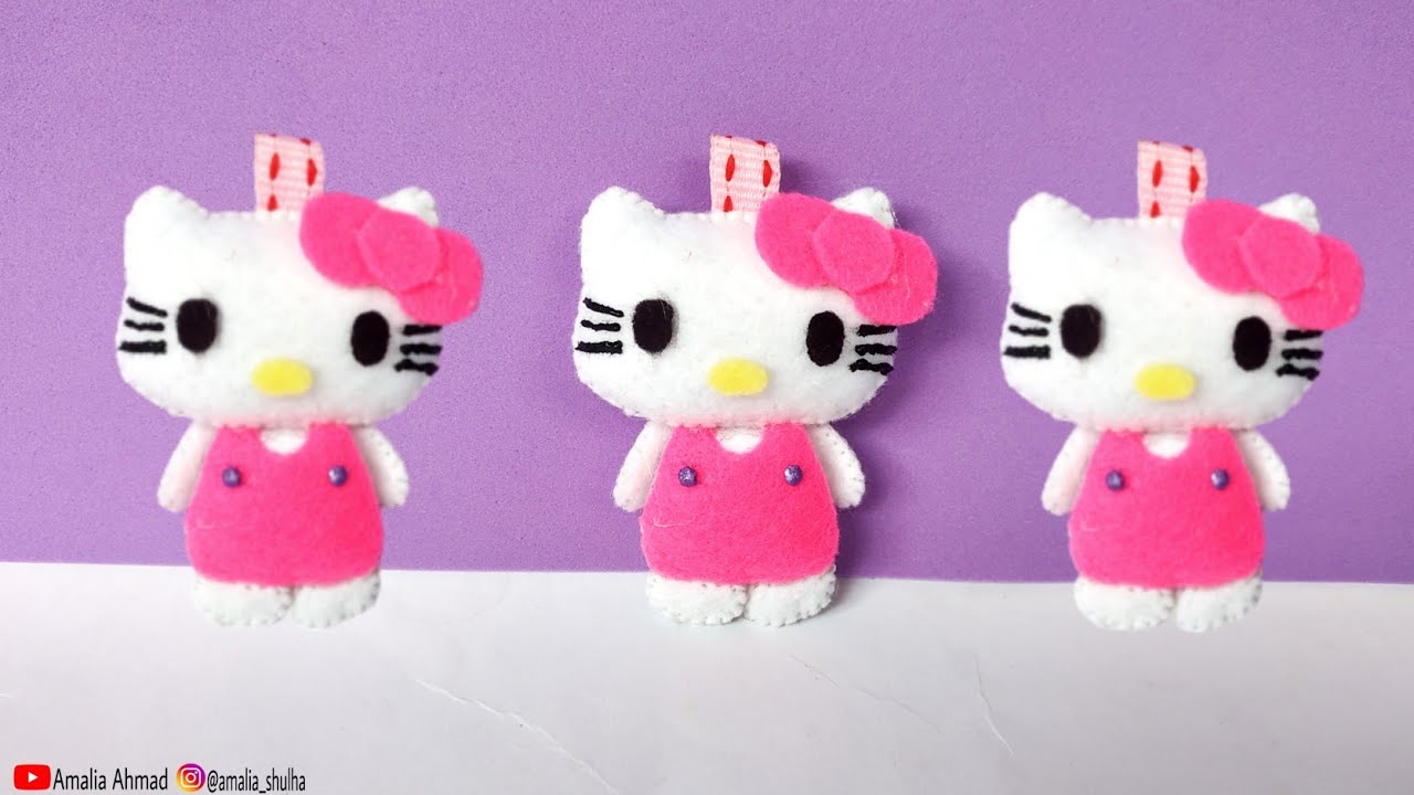 Detail Hello Kitty Dari Kain Flanel Nomer 14