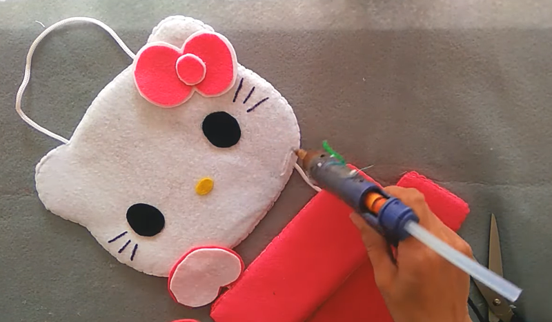 Detail Hello Kitty Dari Kain Flanel Nomer 51