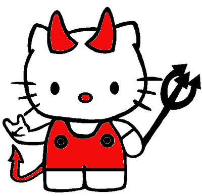 Detail Hello Kitty Devil Nomer 8